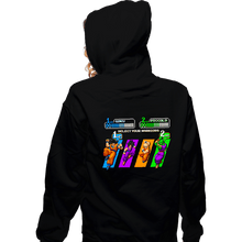 Load image into Gallery viewer, Shirts Zippered Hoodies, Unisex / Small / Black Select Z Fighter
