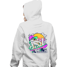 Load image into Gallery viewer, Shirts Zippered Hoodies, Unisex / Small / White Fingerboard

