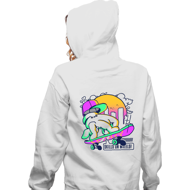 Shirts Zippered Hoodies, Unisex / Small / White Fingerboard