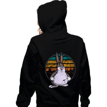 Load image into Gallery viewer, Shirts Zippered Hoodies, Unisex / Small / Black Big Chungus
