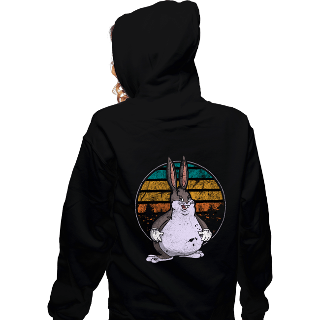 Shirts Zippered Hoodies, Unisex / Small / Black Big Chungus