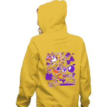 Load image into Gallery viewer, Daily_Deal_Shirts Zippered Hoodies, Unisex / Small / White A Woof And A Purr
