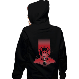 Shirts Zippered Hoodies, Unisex / Small / Black Rage