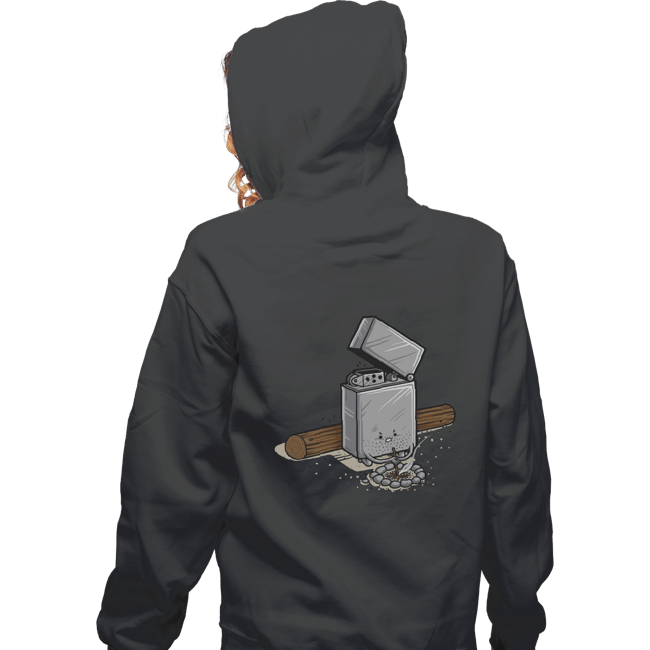 Shirts Zippered Hoodies, Unisex / Small / Dark Heather Out Of Fuel