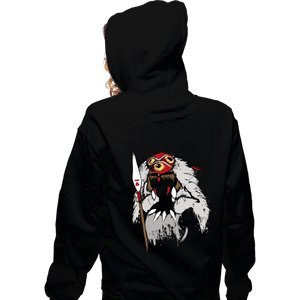 Shirts Zippered Hoodies, Unisex / Small / Black The Princess Of The Forest