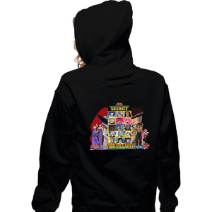 Shirts Zippered Hoodies, Unisex / Small / Black 90s Villain Select