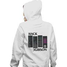 Load image into Gallery viewer, Shirts Zippered Hoodies, Unisex / Small / White Hack The Gibson
