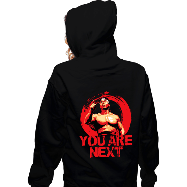 Daily_Deal_Shirts Zippered Hoodies, Unisex / Small / Black You Are Next