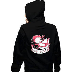 Daily_Deal_Shirts Zippered Hoodies, Unisex / Small / Black Ham Lover!