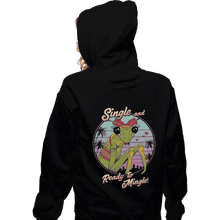 Load image into Gallery viewer, Shirts Zippered Hoodies, Unisex / Small / Black Single Mantis
