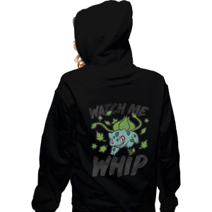 Shirts Zippered Hoodies, Unisex / Small / Black Watch Me Whip