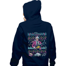 Load image into Gallery viewer, Shirts Zippered Hoodies, Unisex / Small / Navy Hap Hap Happiest Sweater
