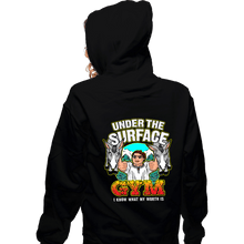 Load image into Gallery viewer, Daily_Deal_Shirts Zippered Hoodies, Unisex / Small / Black Luisa&#39;s Gym
