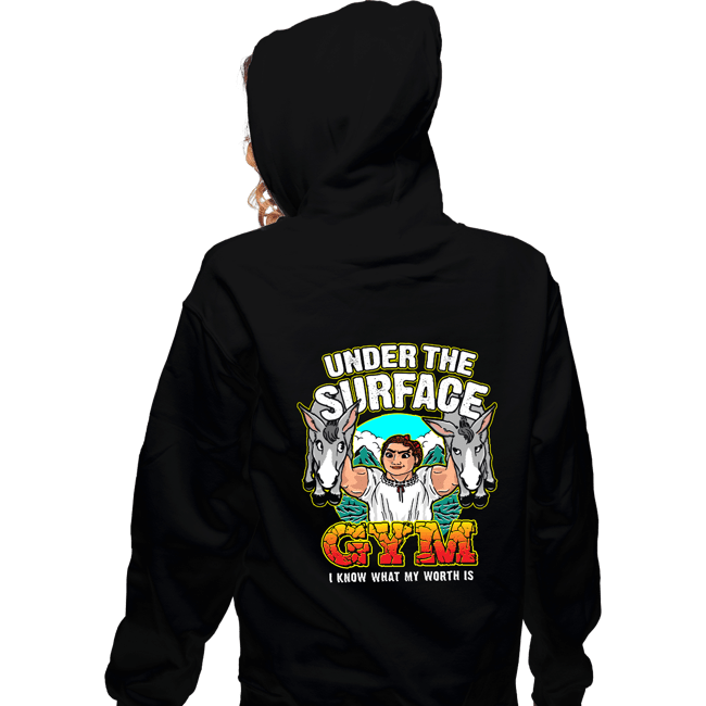 Daily_Deal_Shirts Zippered Hoodies, Unisex / Small / Black Luisa's Gym