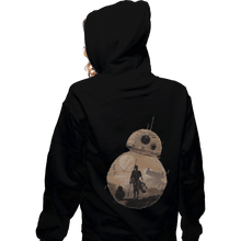 Load image into Gallery viewer, Shirts Zippered Hoodies, Unisex / Small / Black Rolling Through Space

