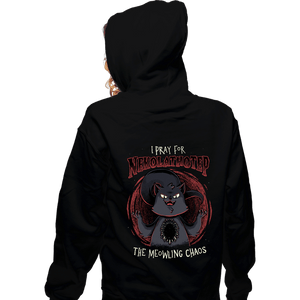 Daily_Deal_Shirts Zippered Hoodies, Unisex / Small / Black Nekolathotep