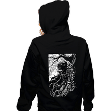 Load image into Gallery viewer, Shirts Zippered Hoodies, Unisex / Small / Black Pumpkin Head
