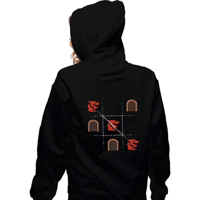 Secret_Shirts Zippered Hoodies, Unisex / Small / Black Three In A Row