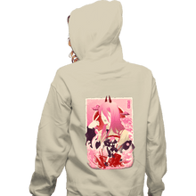 Load image into Gallery viewer, Daily_Deal_Shirts Zippered Hoodies, Unisex / Small / White Musha-e Power
