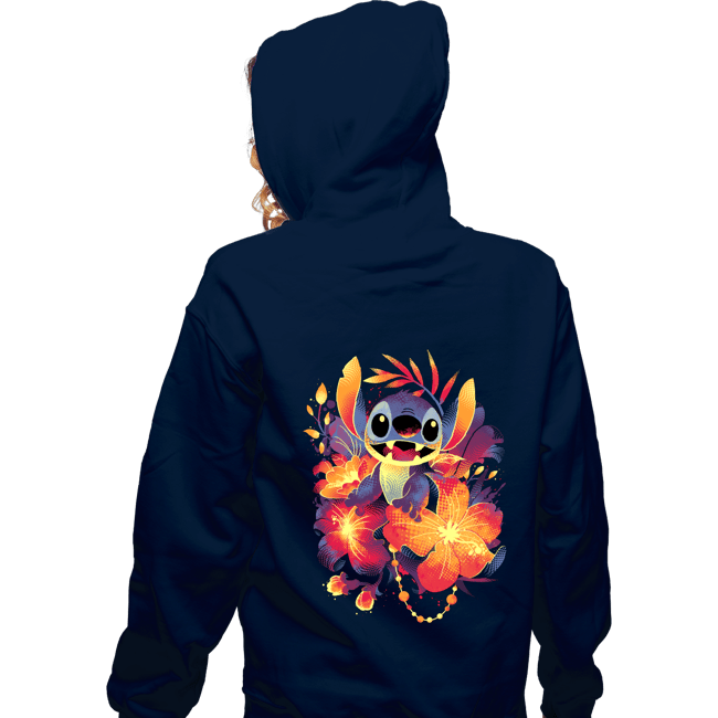 Daily_Deal_Shirts Zippered Hoodies, Unisex / Small / Navy Loco Experiment