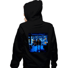 Load image into Gallery viewer, Daily_Deal_Shirts Zippered Hoodies, Unisex / Small / Black Van Gogh Never Watched The World Burn
