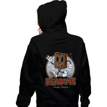 Load image into Gallery viewer, Daily_Deal_Shirts Zippered Hoodies, Unisex / Small / Black Read Me
