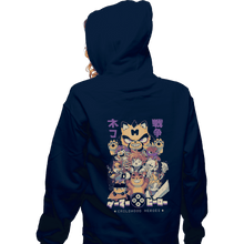 Load image into Gallery viewer, Shirts Zippered Hoodies, Unisex / Small / Navy Childhood Heroes
