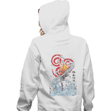 Load image into Gallery viewer, Shirts Zippered Hoodies, Unisex / Small / White The Power Of Air Nomads
