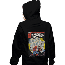 Load image into Gallery viewer, Shirts Zippered Hoodies, Unisex / Small / Black Spiders Of Future Past
