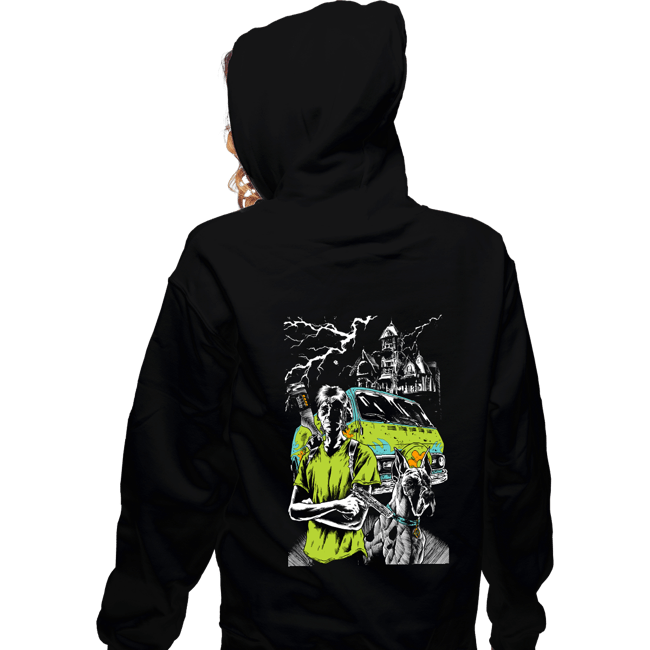 Secret_Shirts Zippered Hoodies, Unisex / Small / Black Dark Zoinks