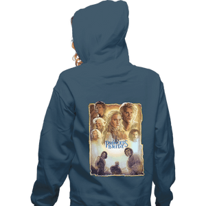 Secret_Shirts Zippered Hoodies, Unisex / Small / Indigo Blue The Princess Bride