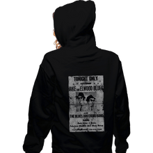 Load image into Gallery viewer, Shirts Zippered Hoodies, Unisex / Small / Black Blues Brothers Gig Poster
