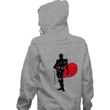 Load image into Gallery viewer, Shirts Zippered Hoodies, Unisex / Small / Sports Grey Crimson Dio
