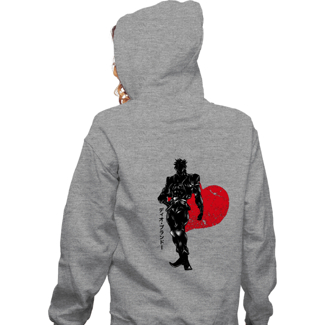 Shirts Zippered Hoodies, Unisex / Small / Sports Grey Crimson Dio