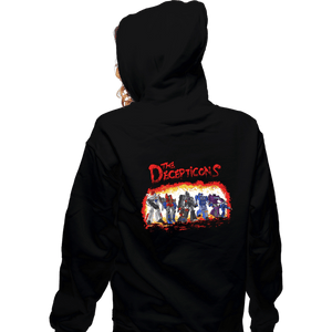 Daily_Deal_Shirts Zippered Hoodies, Unisex / Small / Black The Decepticons