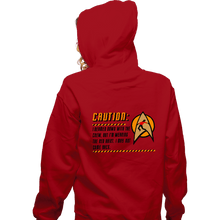 Load image into Gallery viewer, Shirts Zippered Hoodies, Unisex / Small / Red Red Shirt Guy
