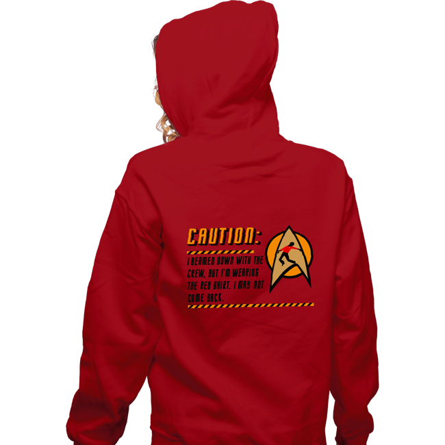 Shirts Zippered Hoodies, Unisex / Small / Red Red Shirt Guy