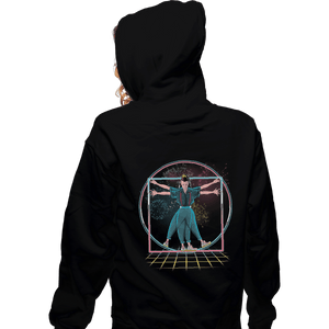 Shirts Zippered Hoodies, Unisex / Small / Black Vitruvian Things