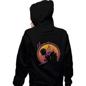 Shirts Zippered Hoodies, Unisex / Small / Black Fire Master