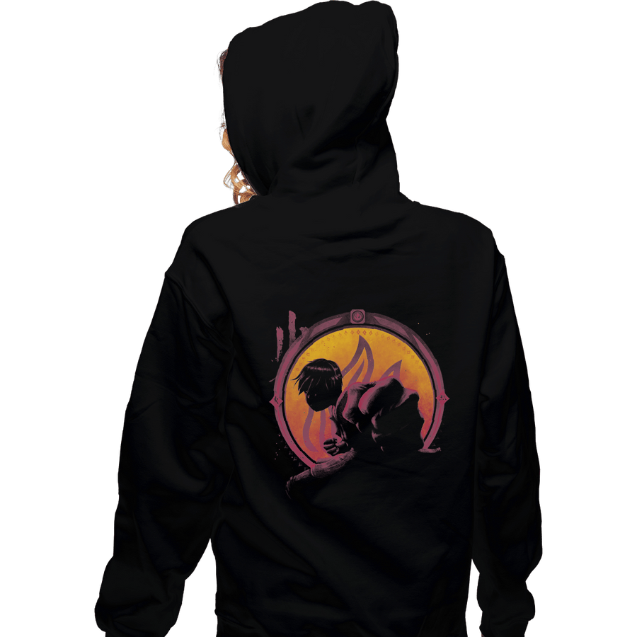 Shirts Zippered Hoodies, Unisex / Small / Black Fire Master