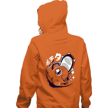 Load image into Gallery viewer, Secret_Shirts Zippered Hoodies, Unisex / Small / Red Chainsaw Cute
