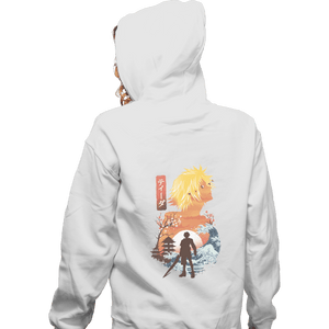 Shirts Pullover Hoodies, Unisex / Small / White Ukiyo Tidus