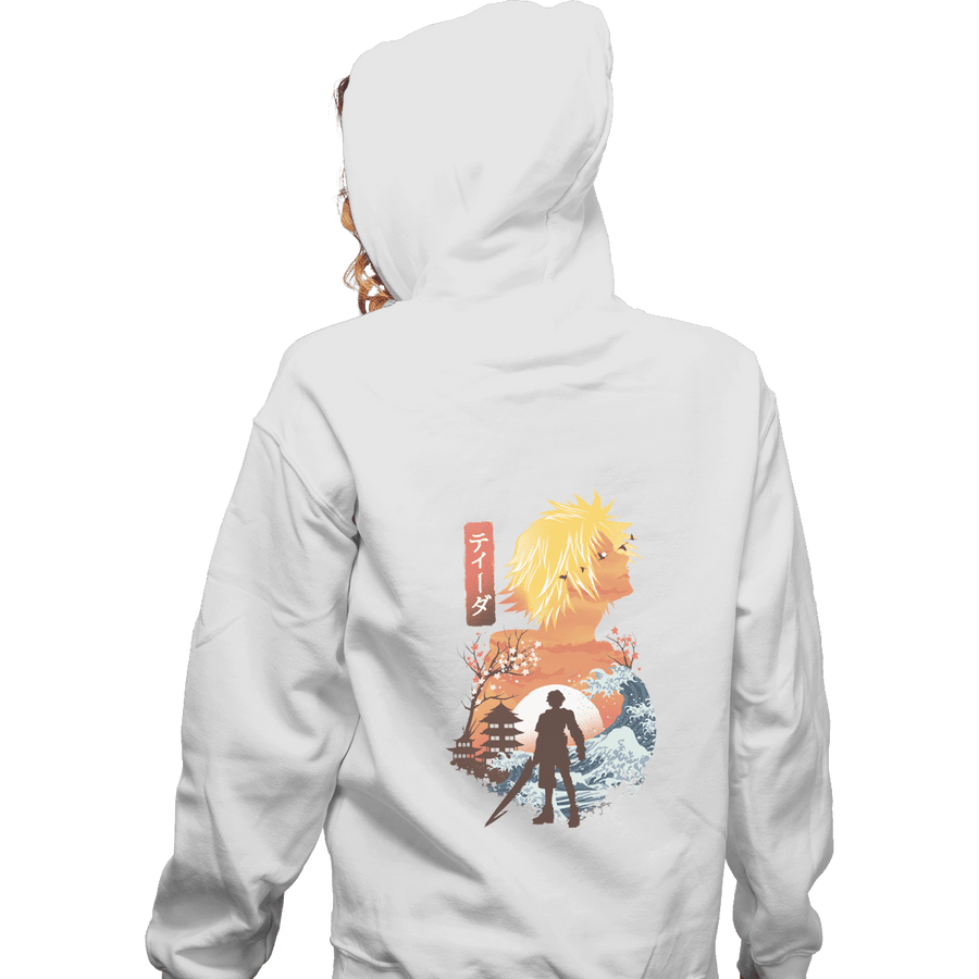Shirts Pullover Hoodies, Unisex / Small / White Ukiyo Tidus