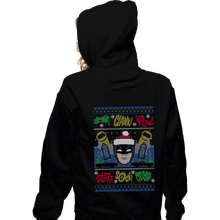 Load image into Gallery viewer, Shirts Zippered Hoodies, Unisex / Small / Black Nana Nana Nana Nana Christmas!
