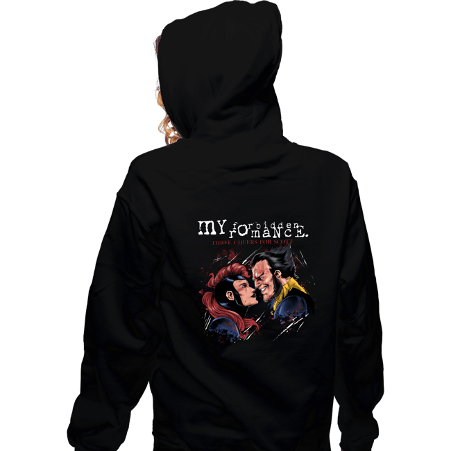 Secret_Shirts Zippered Hoodies, Unisex / Small / Black Forbidden Romance