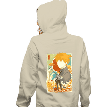Load image into Gallery viewer, Daily_Deal_Shirts Zippered Hoodies, Unisex / Small / White Musha-e-denji
