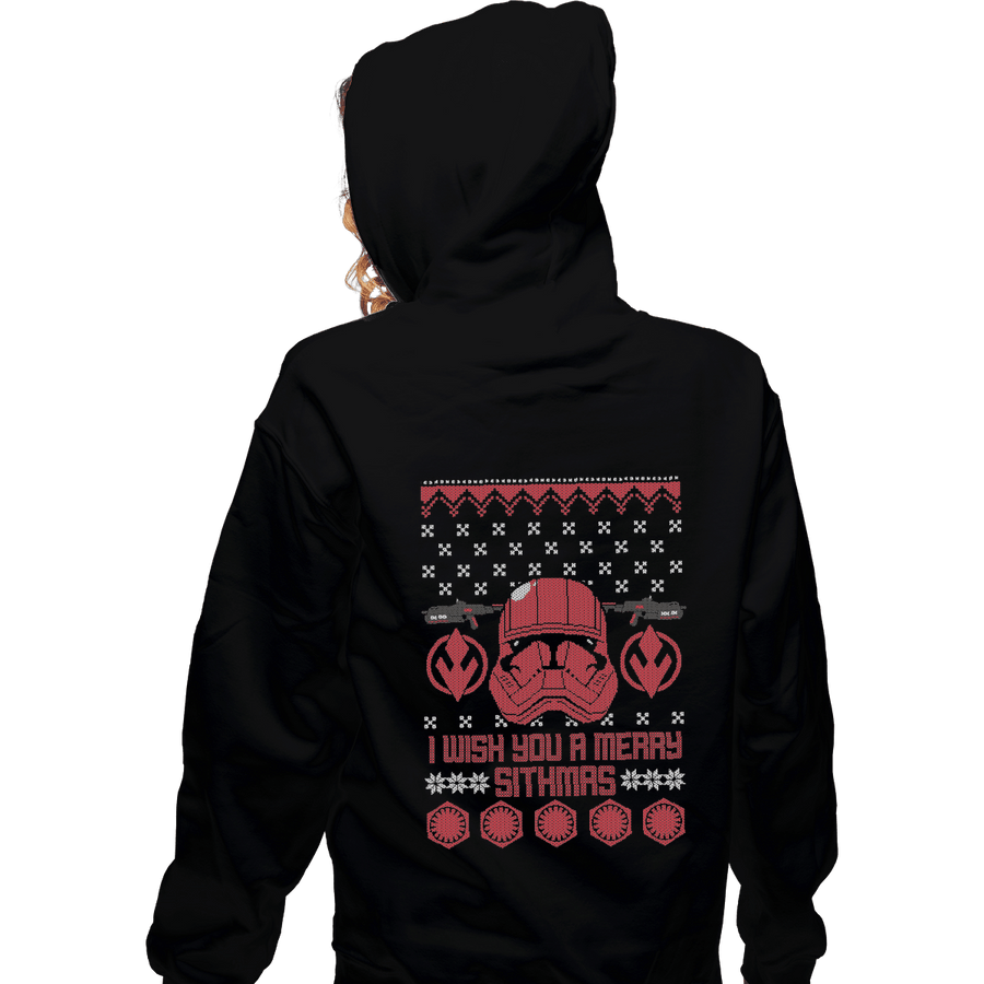 Shirts Pullover Hoodies, Unisex / Small / Black Sith Christmas