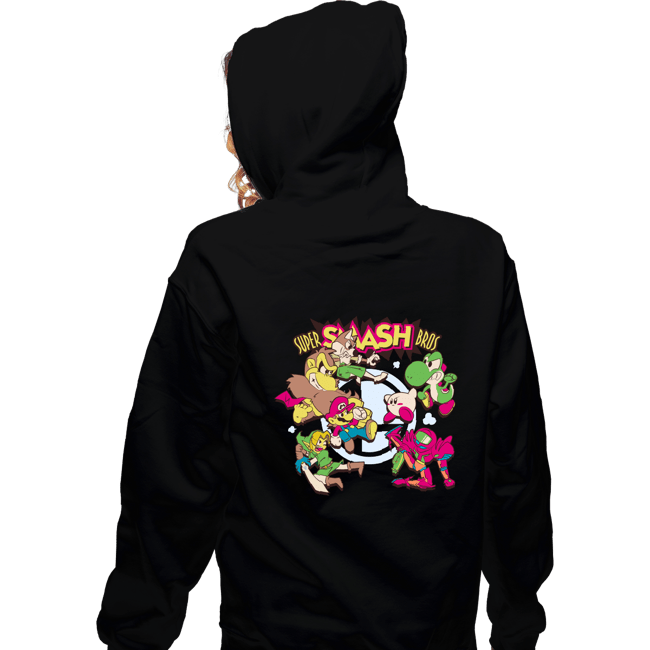 Secret_Shirts Zippered Hoodies, Unisex / Small / Black The Smash Team