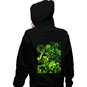 Daily_Deal_Shirts Zippered Hoodies, Unisex / Small / Black Academia Manga