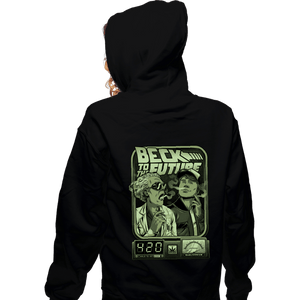 Secret_Shirts Zippered Hoodies, Unisex / Small / Black Beck In Time